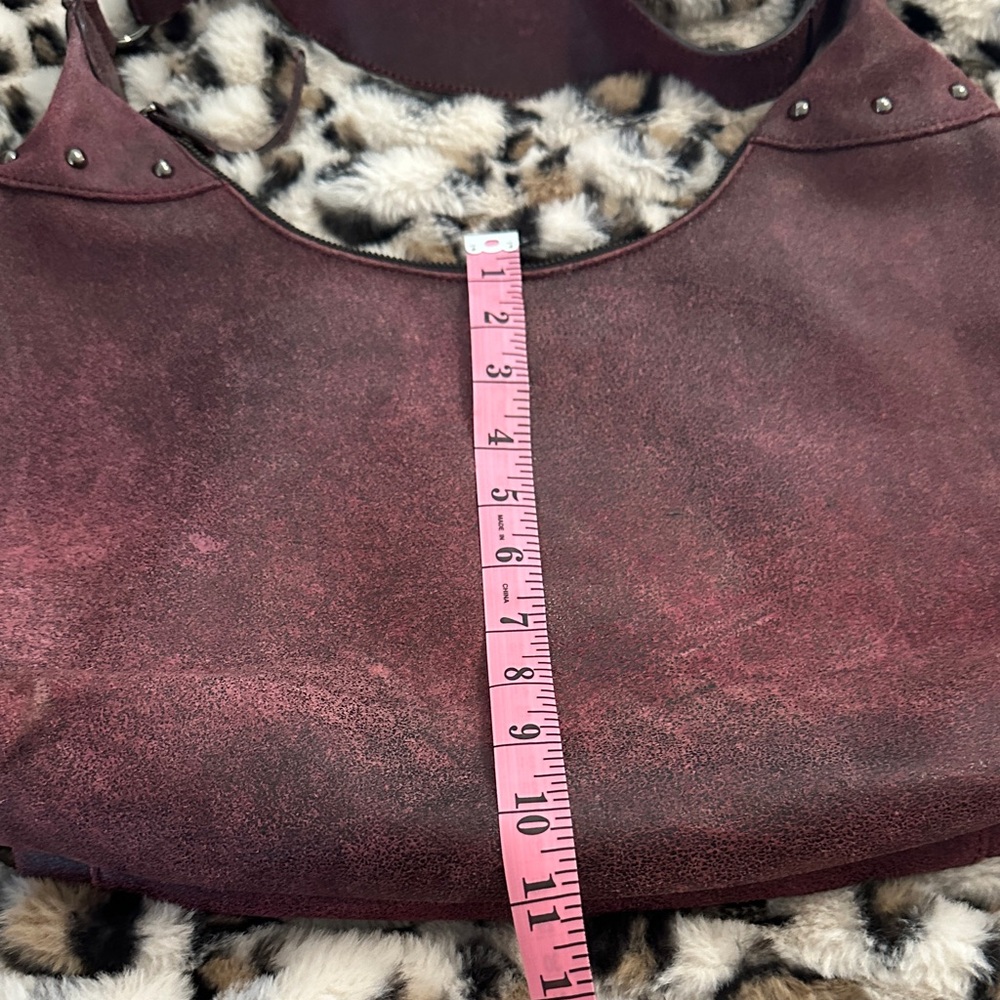 Harley Davidson Burgundy Shoulder Bag - Picture 4 of 8